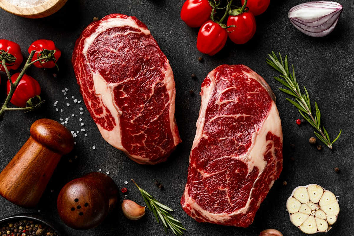 Ribeye steaks