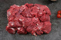 Cubed beef stew meat